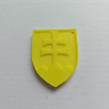 Slowakei Mantel Waffen Wappen erb Bratislava 3d print model - Mito3D