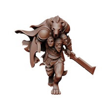 gnoll tabletop dragons dungeons fantasy warhammer miniature dnd knoll 3d print model - Mito3D