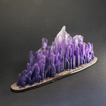 crystal wall tabletop endless fantasy light stone warhammer magic resin mage base age spell wh40k anycubic amethyst sigmar wh palisade prismatic 3d print model - Mito3D