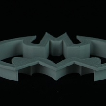 batman cortador cookie jardim modelo molde biscoitos 3d print model - Mito3D