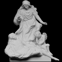 piet analyse sculpture marbre Italie 3dprinting Pieta 3dprintable scantheworld Antoniobonazza art italien 3d print model - Mito3D