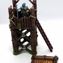 output watch tower tabletop dragons dungeons warhammer watchtower dnd lookout observation observationpost 3d print model - Mito3D