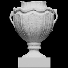 cinerario urna escanear África antiguo romano florero 3dprinting 3dprintable Scantheworld ánfora 3d print model - Mito3D