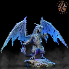 erevos death dragon standing pose store 3d print model - Mito3D