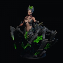 spider queen tabletop creature character painting miniature 3d print model - Mito3D