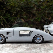 estudio chaparral 2h concepto coche carreras cardesig Jimhall 3d print model - Mito3D