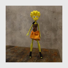 lisa simpson yüksek hack canavar sanat hayranı film dizi tv monsterhigh 3d print model - Mito3D