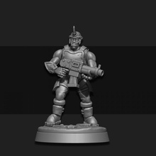 masculino orc veterano 04 tampo mesa miniatura scifi jogo guerra Corsário fundição sarks 3d print model - Mito3D