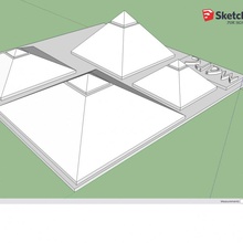 pyramids 3d print model - Mito3D