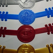 mask straps highlighting logos coronavirus covid covid-19 covid19 ppe strap 3d print model - Mito3D