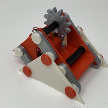 3d printed simple walking mechanism ultimaker walker autodesk fusion360 walkingmechanism 3d print model - Mito3D