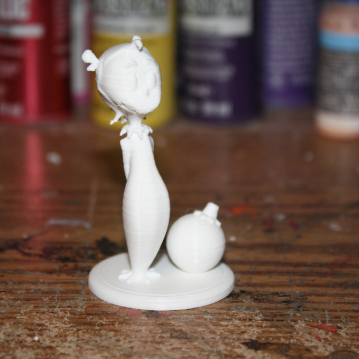 cindy lou Navidad grinch 3D print model - Mito3D