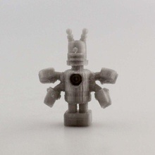 robot ready dr fluff fan art toy toys 3d print model - Mito3D