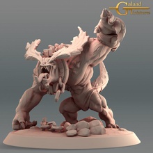 canavar 01 masaüstü patron yaratık Ejderha oyun mini rol yapma rpg minyatür düşman zindan kayalar 28mm 32mm 3d print model - Mito3D