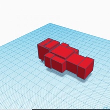 Minecraft Zindanlar şekil zırh hırsız 3d print model - Mito3D