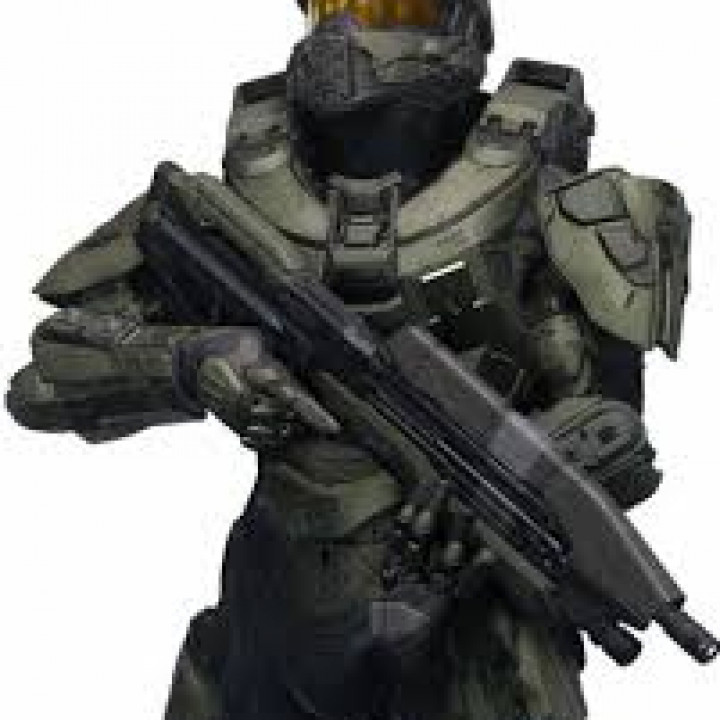 master chief armor 3D print model - Mito3D