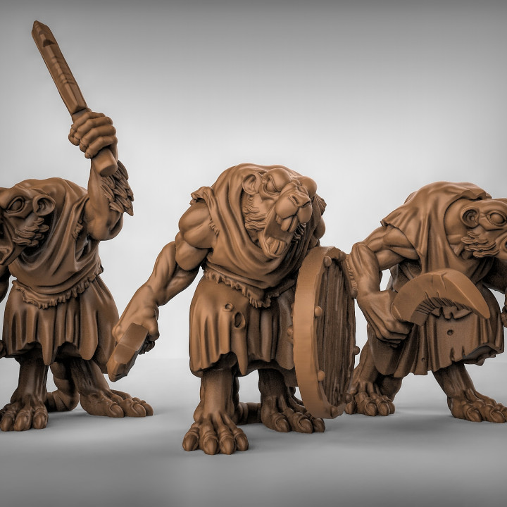 rata gente mesa 3D print model - Mito3D