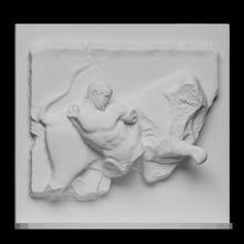 Herakles cretense touro Varredura escultura louvre 3dprintable mitologia grega 3d print model - Mito3D