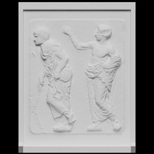 procession panathenaic festival athenian hero citizen scan greek sculpture athens 3dprintable cast 3d print model - Mito3D