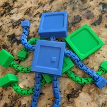 tenere controllo bot Stampa azione figura robot giocattolo posto 3d print model - Mito3D