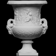 vase triumph galatea scan nymph france 3dprintable ornaments 3d print model - Mito3D