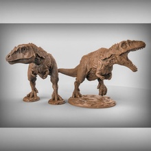 giganotossauro tampo mesa animal dinossauro pré histórico dnd descobridor masmorras dragões 3d print model - Mito3D