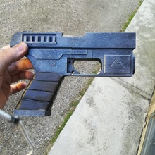 tazer gun gelecek tabanca sci fi Kostüm oyunu 3d print model - Mito3D