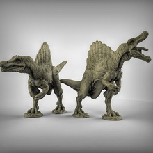 Spinosaurus Geschäft Dino Dinosaurier prähistorisch Verliese Drachen dnd Pfadfinder 3d print model - Mito3D