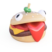 durr hamburger fonite 3d print model - Mito3D