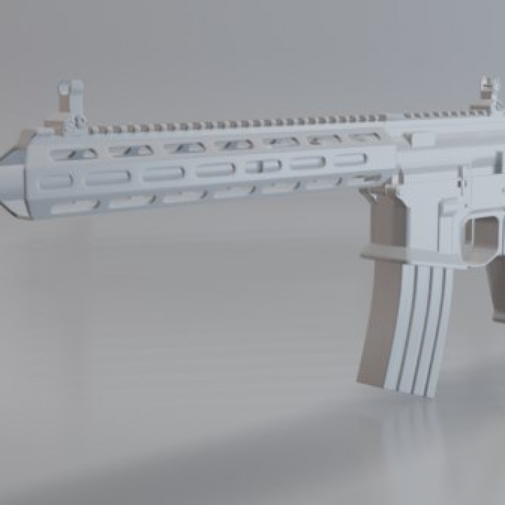 aac honey badger ar 3D print model - Mito3D