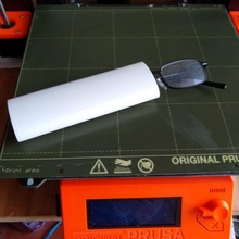 minimalista personalizable leyendo lentes caso funda caja ojo 3d print model - Mito3D