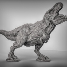 piumato tirannosauro tavolo dino dinosauro trex preistorico Dungeons and Dragons dnd esploratore featheredtyrannosaurus 3d print model - Mito3D