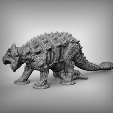 undead ankylosaurus tabletop animal dino dinosaur prehistoric dungeonsanddragons dnd pathfinder undeadankylosaurus 3d print model - Mito3D