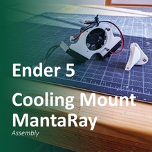 Manta Strahl Ender 5 Dual 4010 Kühlung 3d print model - Mito3D