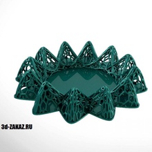 dragon nest estilo voronoi 3d print model - Mito3D