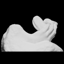 Teufel Hand Scan Skulptur Marmor Frankreich Rodin 3dprintable 3d print model - Mito3D