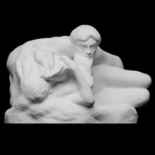 psique Primavera Varredura escultura França Rodin 3dprintable 3d print model - Mito3D