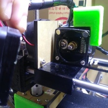 anet a6 magnetic extruder fan 3d print model - Mito3D