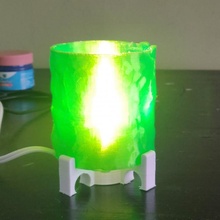 extraterrestre lámpara ligero e12 c7 3d print model - Mito3D