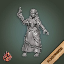 morgana mage store god hero rpg character miniature tabletop dnd pathfinder tabletopgames foundry crippled crippledgodfoundry crippledgod rpggame 3d print model - Mito3D