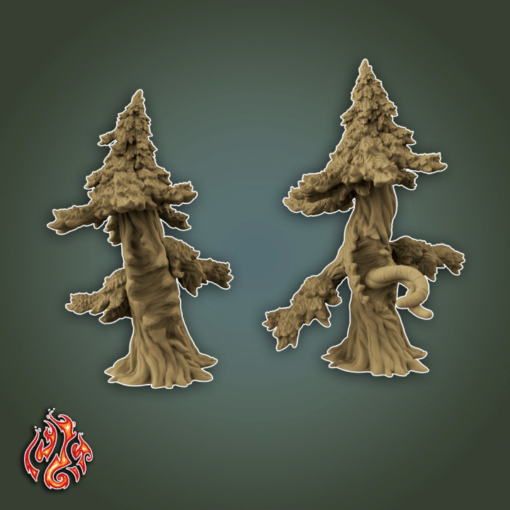 male alberi negozio Dio miniature rpg miniatura tavolo impianti dnd esploratore giochi fonderia paralizzato storpiodio lavanderia dio storpio rpggames eviltrees evilforest 3D print model - Mito3D