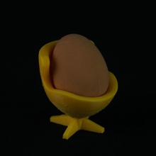 egg holder & garden decoration dining kitchen eggholder 3d print model - Mito3D
