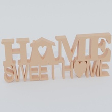 sweet stand letters sign 3d print model - Mito3D