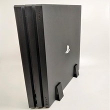 ps4 Pro estante soporte vertical artilugio electrónica estación juegos sony ps5 3d print model - Mito3D
