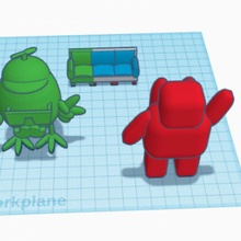 Aléatoire cool trucs tinkercad 3d print model - Mito3D