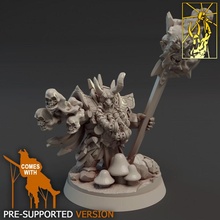 kashan warlock tabletop miniatures dwarf forge chaos titan sons vra kashtan 3d print model - Mito3D