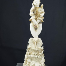 figura Cristo pastor museu arte religiosa herança cultural Irlanda marfim hunt limerick3d 3d print model - Mito3D