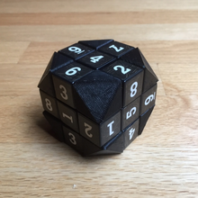 truncated rubik's cube corner toys & games game toy rubik toysandgamescontest 3d print model - Mito3D