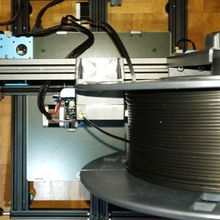 cr 10 v3 sensor soporte filamento potenciar crealidad 10v3 3d print model - Mito3D