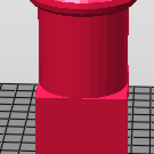 vaso penpot trem funil jardim 3d print model - Mito3D
